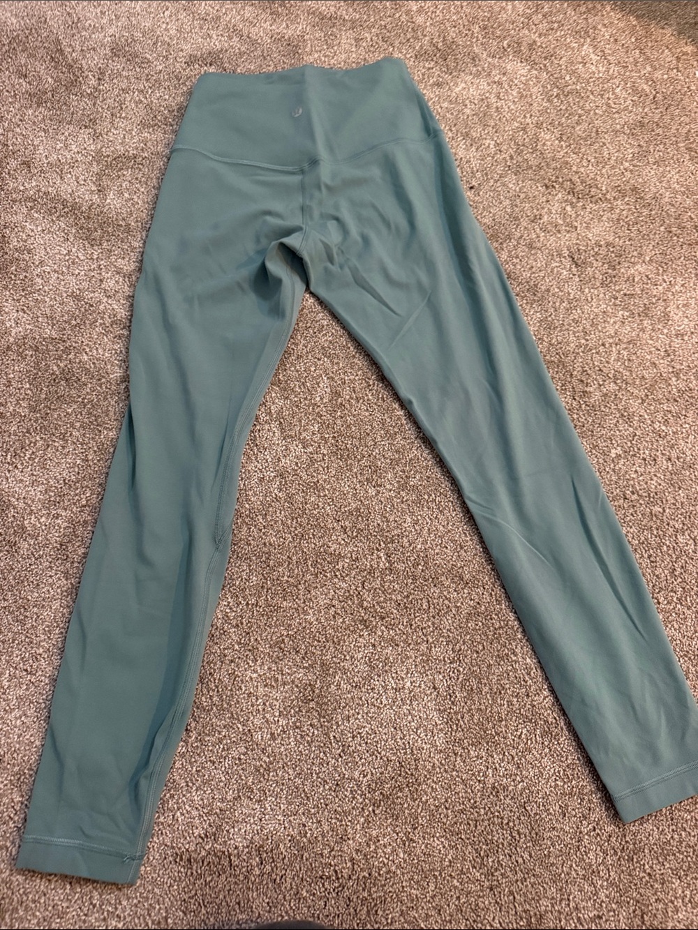 lululemon athletica Women's High-Rise Leggings in Teal 25’ size 4